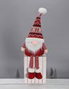 DKD Home Decor Figura de Gnomo Rojo y Blanco en Poliéster, 63 cm