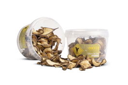 Miniorycs Snack Pera 125g para Conejos y Roedores, 100% Natural, Salud Intestinal, Vitaminas A, C, E, B1 y B2