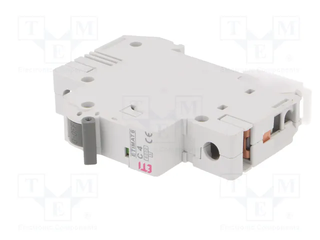 ETI POLAM Interruptor magnetotérmico ETIMAT 6 1P C4 4A 6kA