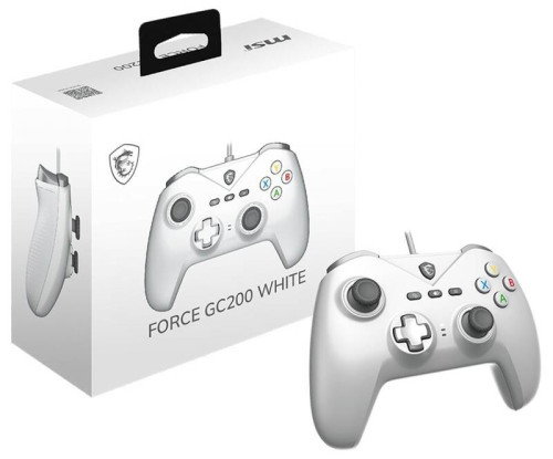 MSI S10-04G0120-EC4 Gamepad Force GC200 Blanco
