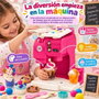 Jugatoys - pequeñ@sartistas Juego de plastilina Heladeria con accesorios