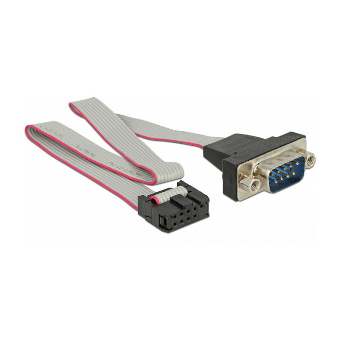 DeLOCK 89900 Cable serial RS-232 DB9 macho a hembra, 0,25 m, Gris DeLOCK 89900 Cable serial RS-232 DB9 macho a hembra, 0,25 m, Gris