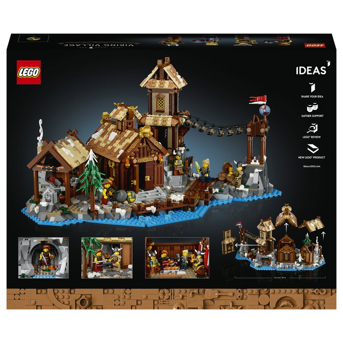 LEGO Ideas Wikingerdorf 21343 LEGO Ideas Wikingerdorf 21343