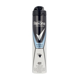 Rexona Men Invisible Desodorante Antimanachas Sin Alcohol Ice Fresh 200 ml Vaporizador