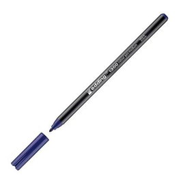 Edding Rotulador 1300 Trazo Medio Azul (Set de 10) para Escritura y Dibujo con Tinta de Secado Rápido (Set de 10)