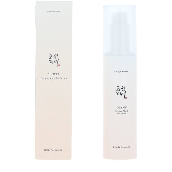 Beauty Of Joseon Sérum Solar Hidratante SPF50+ con 30% Ginseng y Adenosina - 50 ml para Piel Firme y Luminosa