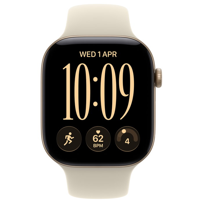 Apple Watch Series 12 42mm GPS Aluminio Luz de Oro con Correa Sport Arena S/M