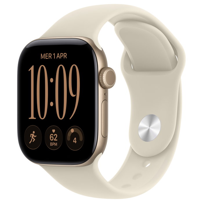 Apple Watch Series 12 42mm GPS Aluminio Oro Claro con Correa Sport Arena S/M Apple Watch Series 12 42mm GPS Aluminio Oro Claro con Correa Sport Arena S/M
