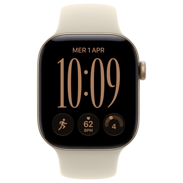 Apple Watch Series 12 42mm GPS Aluminio Oro Claro con Correa Sport Arena S/M Apple Watch Series 12 42mm GPS Aluminio Oro Claro con Correa Sport Arena S/M