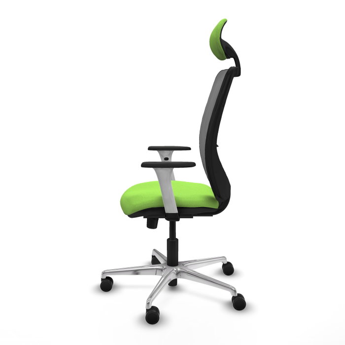 PIQUERAS Y CRESPO Silla de oficina Zulema con mecanismo Sincro, Pistacho y Gris PIQUERAS Y CRESPO Silla de oficina Zulema con mecanismo Sincro, Pistacho y Gris