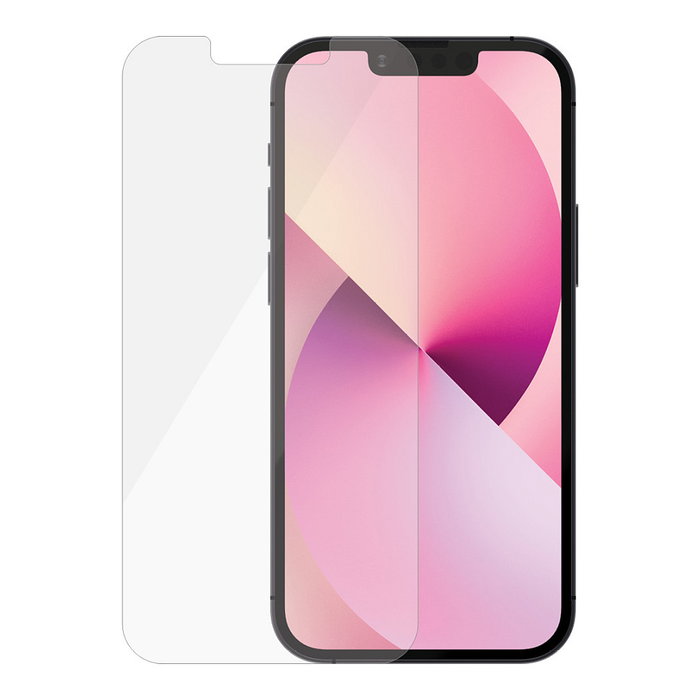 PanzerGlass Protector de Pantalla iPhone 13 Mini Standard - Vidrio Templado, Antibacteriano, Aplicación en Seco, Resistente a Rayones y Golpes