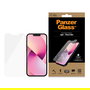 PanzerGlass Protector de Pantalla iPhone 13 Mini Standard - Vidrio Templado, Antibacteriano, Aplicación en Seco, Resistente a Rayones y Golpes