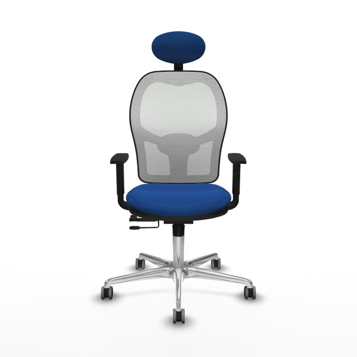 PIQUERAS Y CRESPO Silla de oficina Jorquera Azul y Blanco PIQUERAS Y CRESPO Silla de oficina Jorquera Azul y Blanco