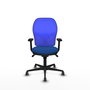 PIQUERAS Y CRESPO Silla de oficina Jorquera Azul