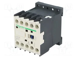 SCHNEIDER ELECTRIC LP4K0601BW3 Contactor TeSys K 3-polar 24VDC 6A