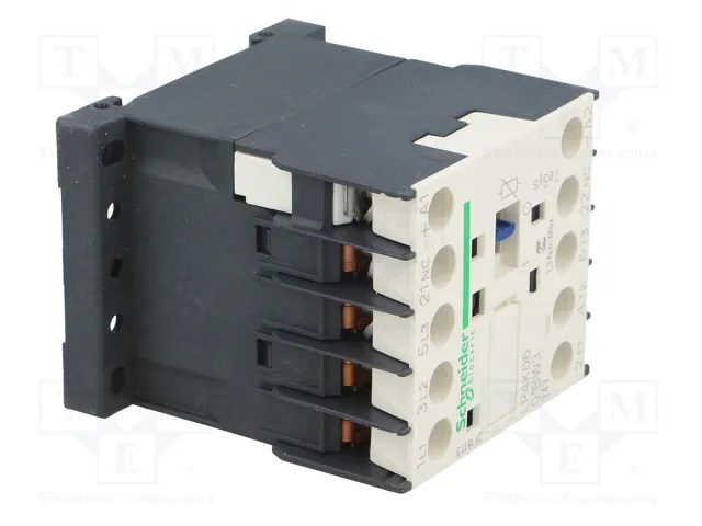 SCHNEIDER ELECTRIC LP4K0601BW3 Contactor TeSys K 3-polar 24VDC 6A