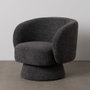 Ixia Sillón Giratorio Tejido para Salón