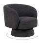 Ixia Sillón Giratorio Tejido para Salón