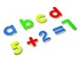 Andreutoys Juego Letras y Numeros Magneticos 75 Piezas 20,6x19x4,5 cm