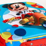 Karactermania Mochila Infantil 3D con Ruedas Mickey Mouse Scooter Azul 26 x13 x34 cm