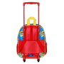 Karactermania Mochila Infantil 3D con Ruedas Mickey Mouse Scooter Azul 26 x13 x34 cm