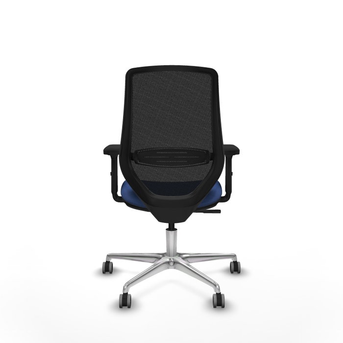 PIQUERAS Y CRESPO Silla de oficina Mardos Azul marino y Negro
