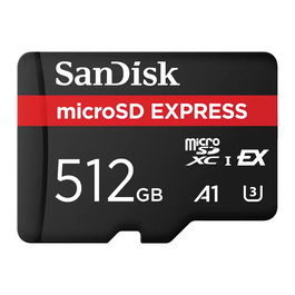 SanDisk SDSQXFN-512G-GN4NN MicroSDXC 512 GB UHS-I Clase 3 (U3) Velocidad de Lectura 880 MB/s Velocidad de Escritura 650 MB/s