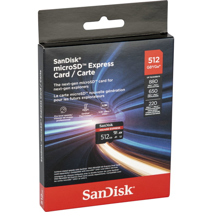 SanDisk MicroSDXC Express 512 GB SDSQXFN-512G-GN4NN