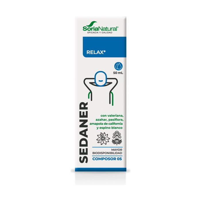 Soria Natural Composor 05 Valeriana Sedaner Complex Fórmula XXI 50 ml Soria Natural Composor 05 Valeriana Sedaner Complex Fórmula XXI 50 ml