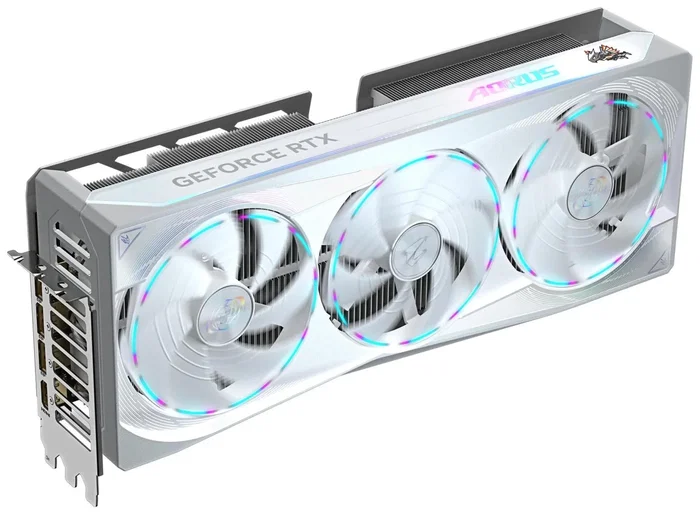 Gigabyte AORUS GeForce RTX 5080 MASTER ICE 16GB GDDR7 Blanco