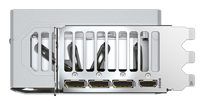 GIGABYTE AORUS GeForce RTX 5080 MASTER ICE 16G Tarjeta Gráfica - 16GB GDDR7, 256-bit, PCIe 5.0, 2805MHz, 3x DP 2.1a, 1x HDMI 2.1b, NVIDIA DLSS 4, GV-N5080AORUSM ICE-16GD