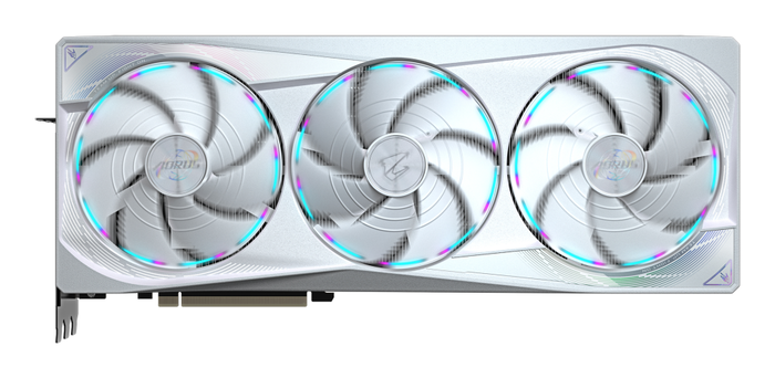 GIGABYTE AORUS GeForce RTX 5080 MASTER ICE 16G Tarjeta Gráfica - 16GB GDDR7, 256-bit, PCIe 5.0, 2805MHz, 3x DP 2.1a, 1x HDMI 2.1b, NVIDIA DLSS 4, GV-N5080AORUSM ICE-16GD