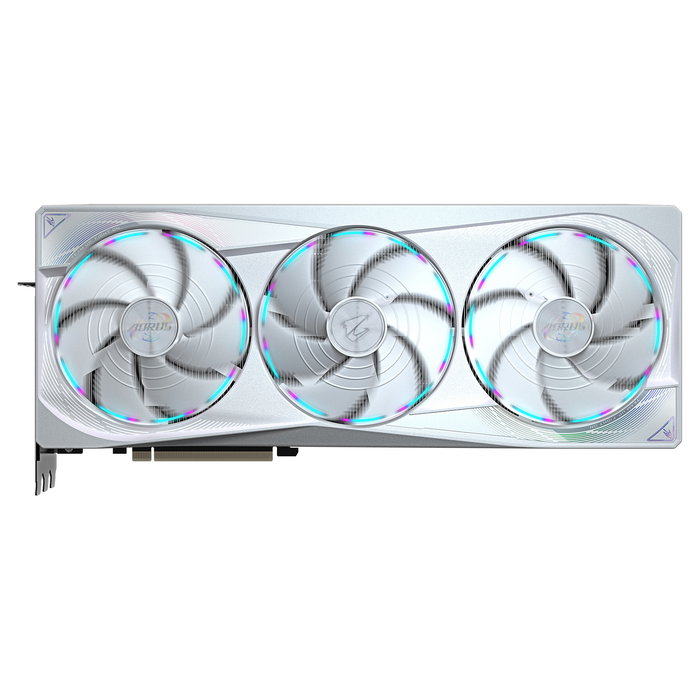 Gigabyte AORUS GeForce RTX 5080 MASTER ICE 16GB GDDR7 Tarjeta Gráfica Blanco con 3 Ventiladores - GV-N5080AORUSM ICE-16GD, PCIe 5.0, Overclock