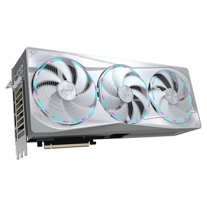 Gigabyte AORUS GeForce RTX 5080 MASTER ICE 16GB GDDR7 Tarjeta Gráfica Blanco con 3 Ventiladores - GV-N5080AORUSM ICE-16GD, PCIe 5.0, Overclock