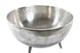 DKD Home Decor Set de 2 Centros de Mesa Dole de Aluminio (Dorado/Plateado) de 31x31x19,5 cm