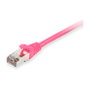 Equip Latiguillo de red Cat6 S/FTP 10m Rosa 605586
