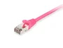 Equip Latiguillo de Red Cat6 S/FTP 10m Rosa