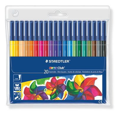 Staedtler Noris 326 Estuche de 20 Rotuladores Surtidos