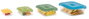 Joseph Joseph Nest Set de 4 Recipientes de Vidrio