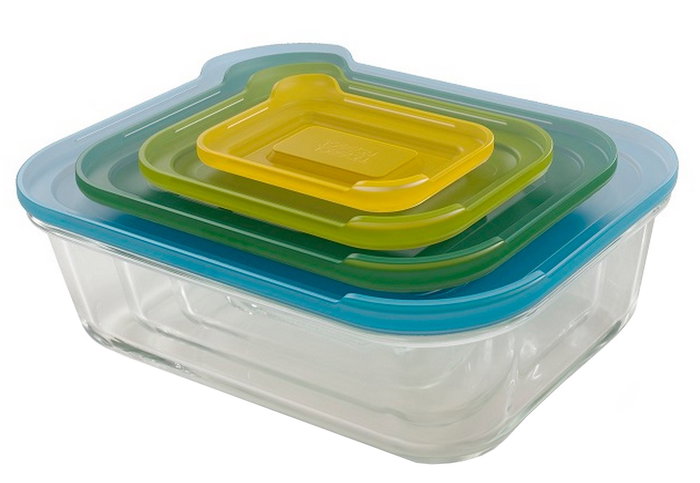 Joseph Joseph Nest Set de 4 Recipientes de Vidrio Joseph Joseph Nest Set de 4 Recipientes de Vidrio