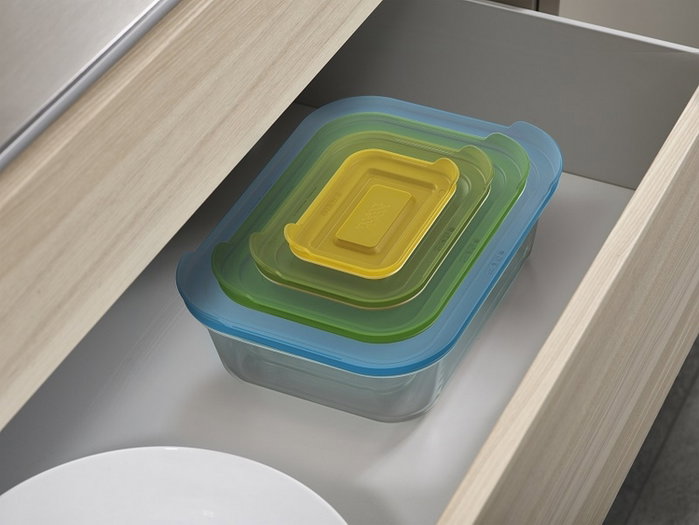 Joseph Joseph Nest Set de 4 Recipientes de Vidrio Joseph Joseph Nest Set de 4 Recipientes de Vidrio