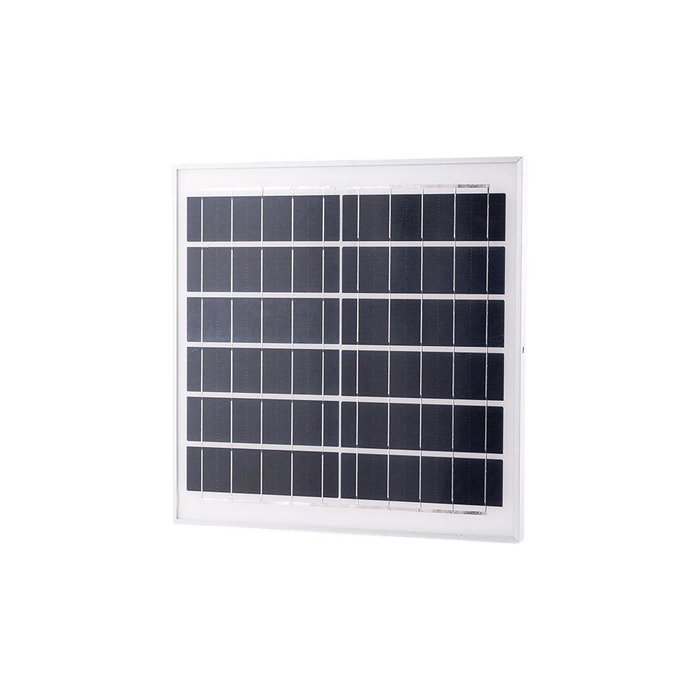 Foco Proyector LED 50W 5.000Lm 4000ºK Solar Sensor 50W + Control Remoto Panel 6V/15W 40.000H [HO-626004-W] Blanco Natural
