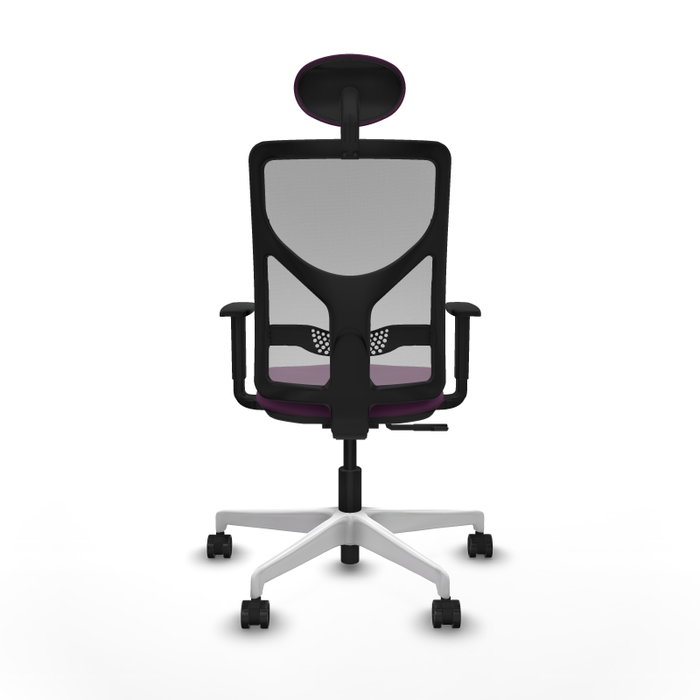 PIQUERAS Y CRESPO Silla de oficina Motilla con mecanismo Sincro, Morado y Gris PIQUERAS Y CRESPO Silla de oficina Motilla con mecanismo Sincro, Morado y Gris