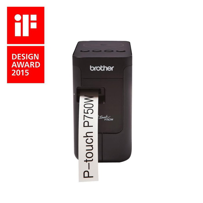 Brother P-Touch PT-P750W Etiquetadora Térmica con Wi-Fi y NFC