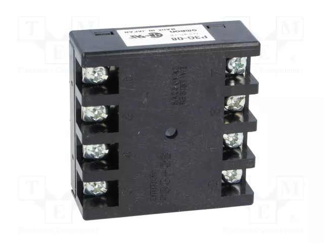 OMRON P3G-08 Zócalo para panel de 8 pines