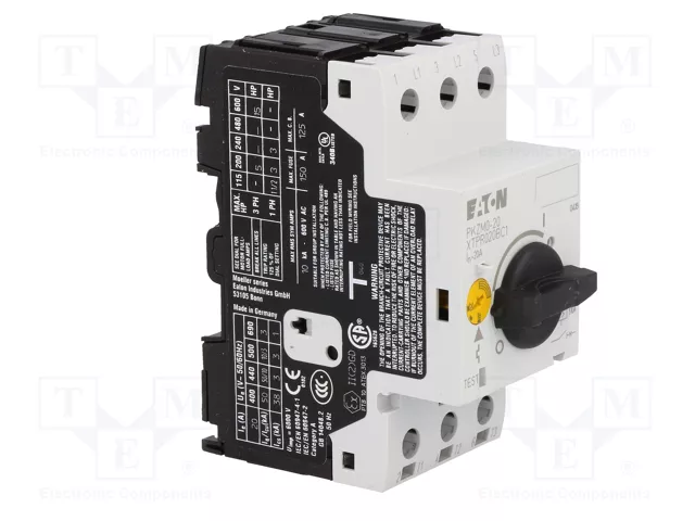 Eaton PKZM0-20 046988 Interruptor de protección de motor 3p Ir=16-20A Eaton PKZM0-20 046988 Interruptor de protección de motor 3p Ir=16-20A