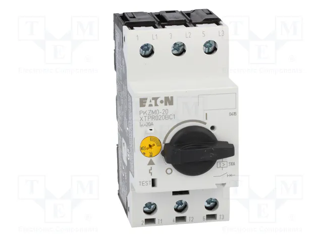 Eaton PKZM0-20 046988 Interruptor de protección de motor 3p Ir=16-20A Eaton PKZM0-20 046988 Interruptor de protección de motor 3p Ir=16-20A