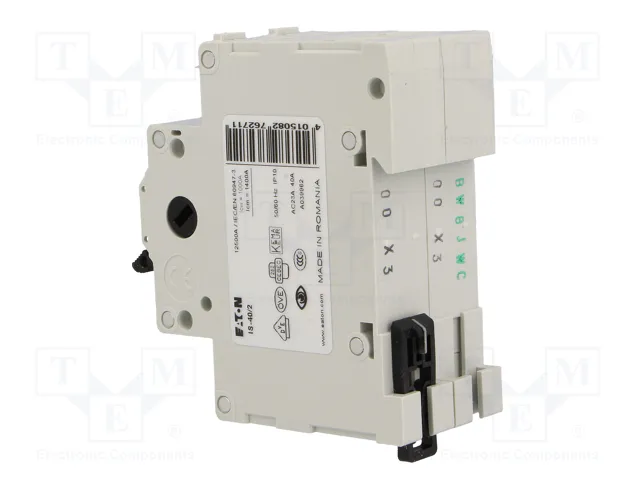 EATON ELECTRIC Interruptor de aislamiento IS-40/2 de 2 polos, 40A, 240VAC