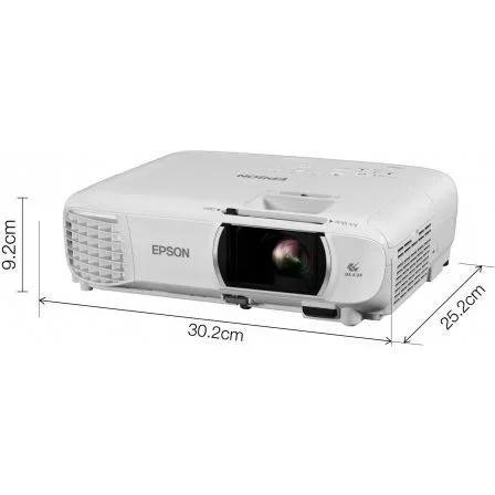 Proyector Epson EH-TW750/ 3400 Lúmenes/ Full HD/ WiFi/ Blanco