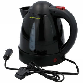DUNLOP Hervidor de Agua Eléctrico 0.8 Litros 12V para Vehículos o Viajes